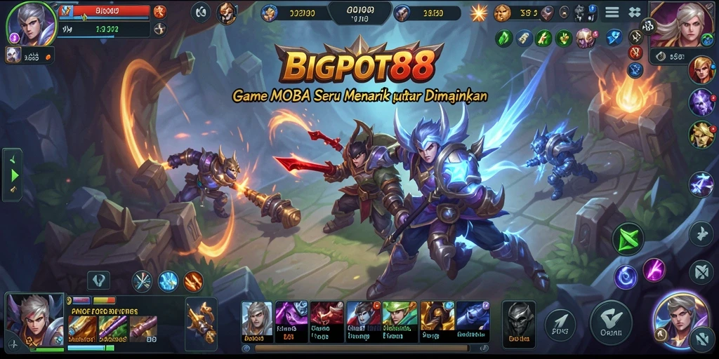 Gameplay seru dan grafis memukau dari BIGPOT88.