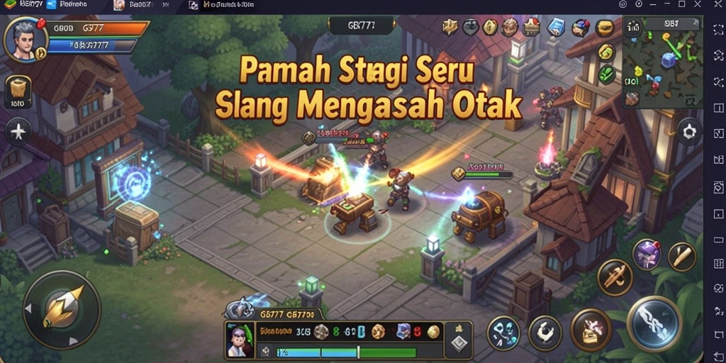 Screenshot permainan GB777 yang menampilkan strategi mendebarkan.