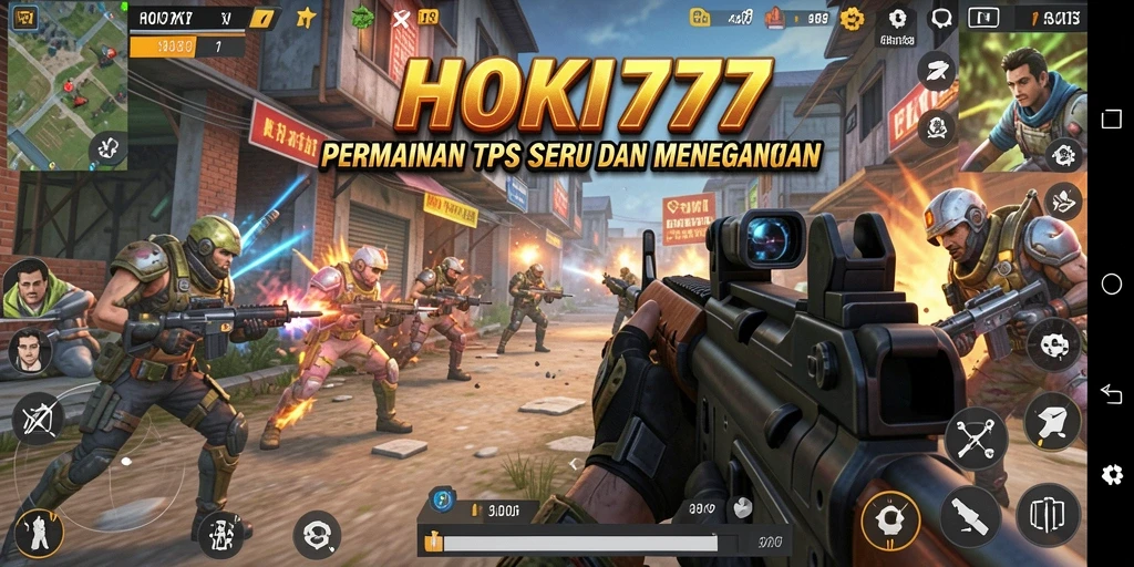 Screenshot gameplay HOKI777 yang intens dan penuh aksi.