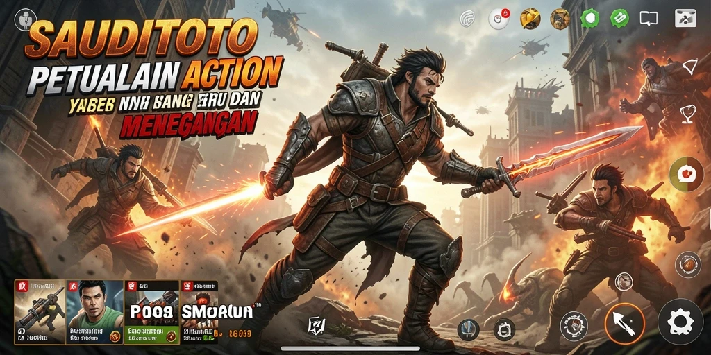 Tampilan gameplay seru dalam SAUDITOTO yang menegangkan.