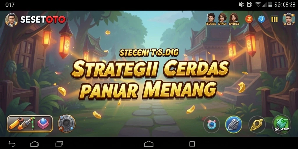 Tangkapan layar gameplay SESETOTO dengan pertarungan strategi yang mendebarkan.