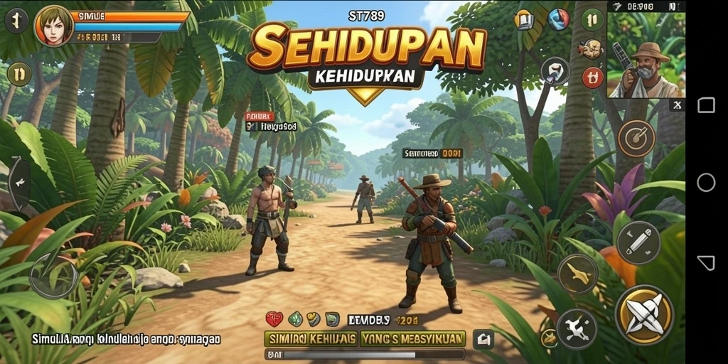 Gameplay ST789 yang menarik dan interaktif dalam simulasi kehidupan.